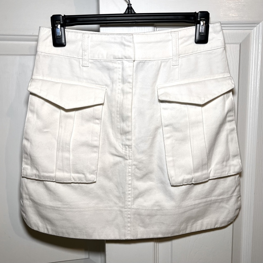 NEW Miou Muse Mini Cargo Skirt 100% Cotton